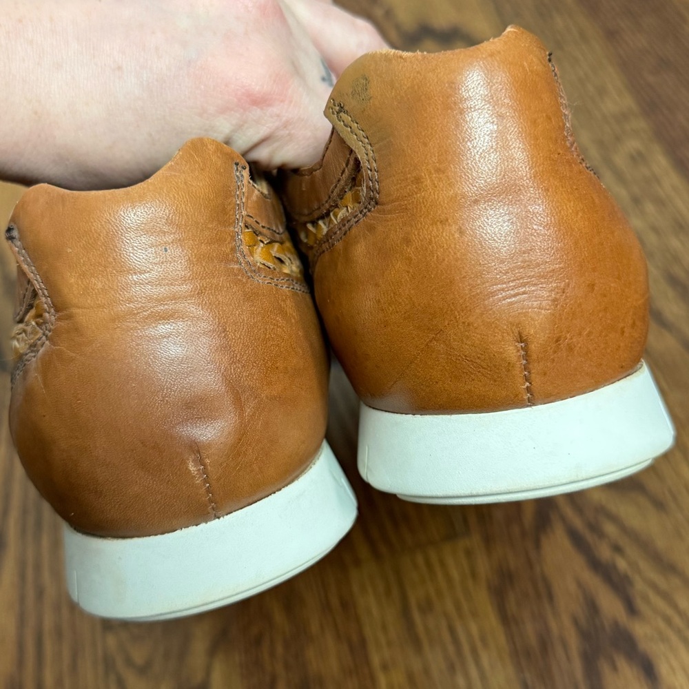 Donald J Pliner Heston WZ Woven Leather Sneakers Men’s 10.5M - Picture 8 of 9
